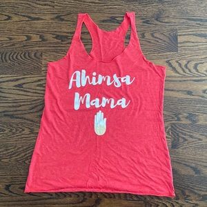 Ahimsa mama yoga tank